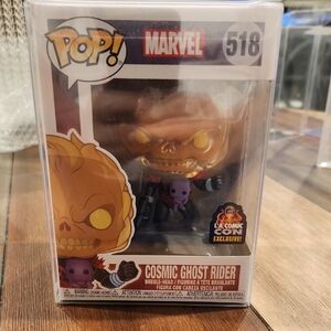 Marvel Cosmic Ghost Rider Pop! with Fiery Orange and Purple